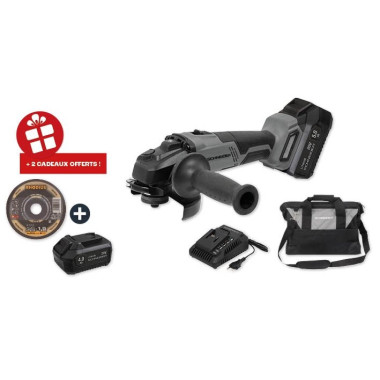 Pack meuleuse d'angle 125mm...